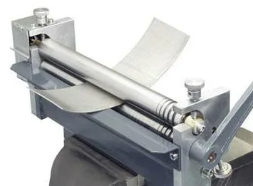 HR-320 manual steel plate bending machine desktop aluminum plate rolling machine