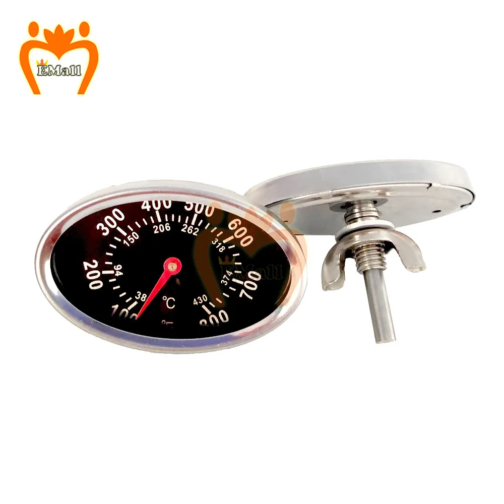 Edelstahl BBQ Grill Grill Thermometer 430 Celsius Kochen Lebensmittel Haushalt Küche Werkzeuge Temperatur Gauge Meter