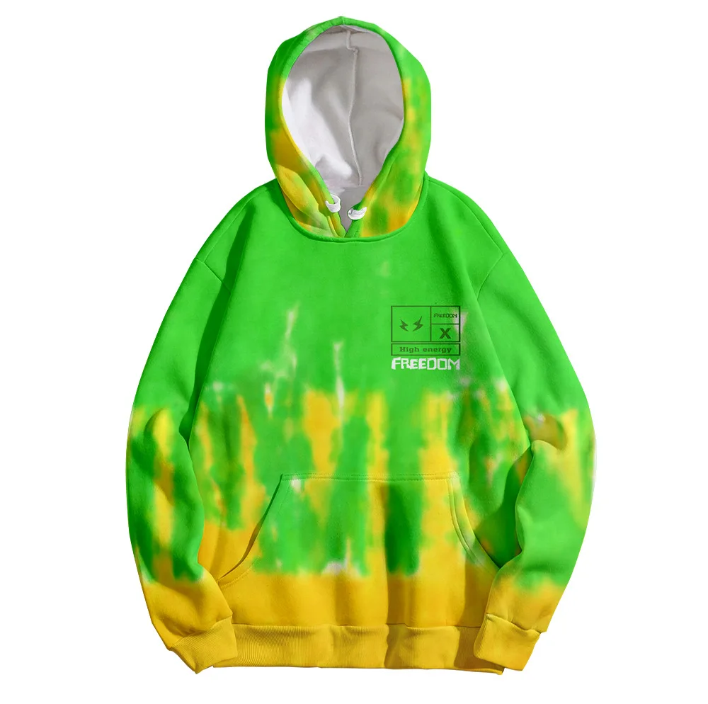 2021 New Tie-dye creative 3D printing Hoodies Sweatshirt Hip Hop Streetshirt Hooded Sweatshirt Men/Women Fashion Couple Pullover