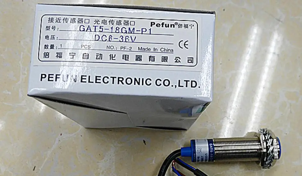

Оригинальный датчик приближения GAT5-18GM-P1 pefun