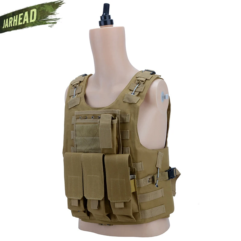 Camouflage Tactical Vest Multifunctional Hunting Vest PUBG/CS field  Game Paintball Vest Military protective Equipment 11 Color