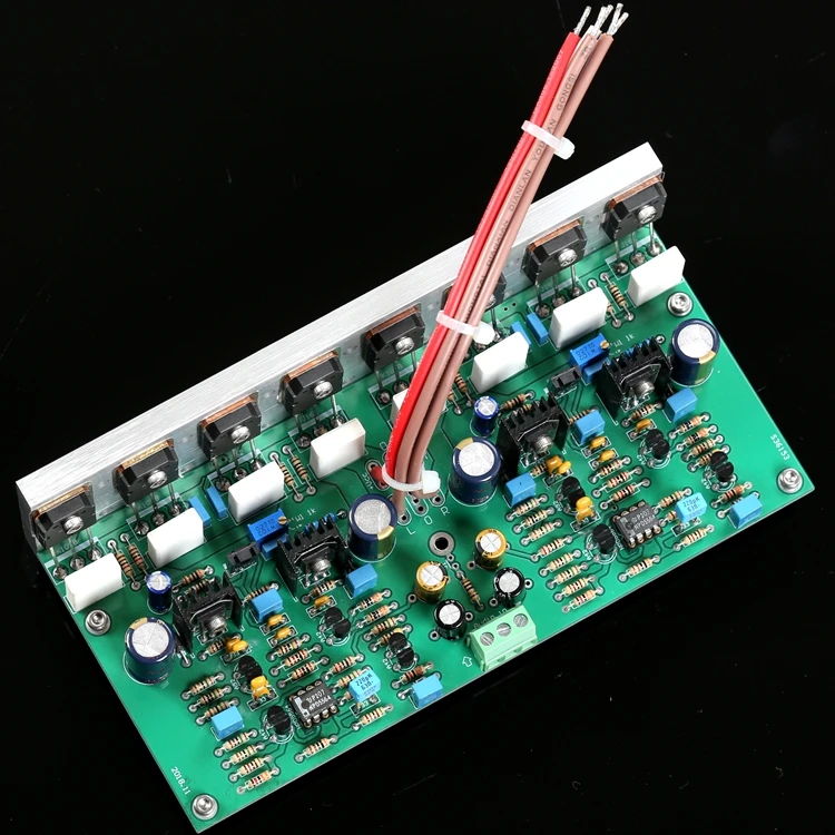 Dual channel pure post power amplifier board Reference Goldmund circuit