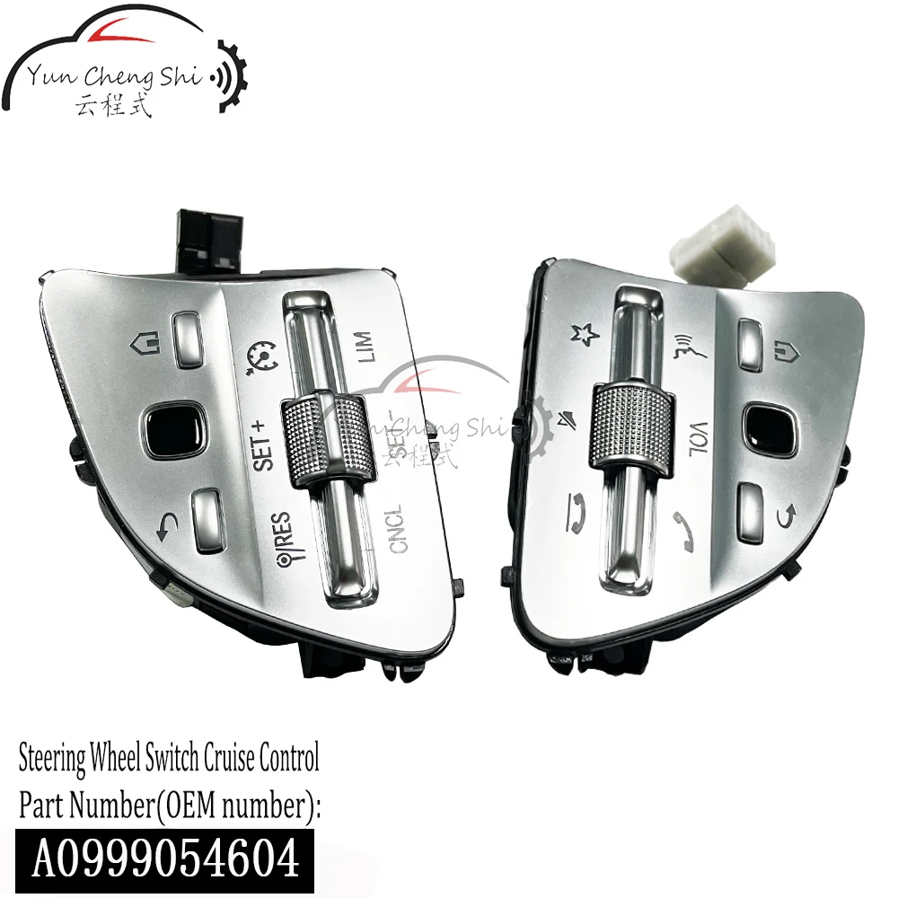 A0999054604 Steering Wheel Multi-Function Button Switch FOR Mercedes-Benz A 099 905 46 04 Left and Right