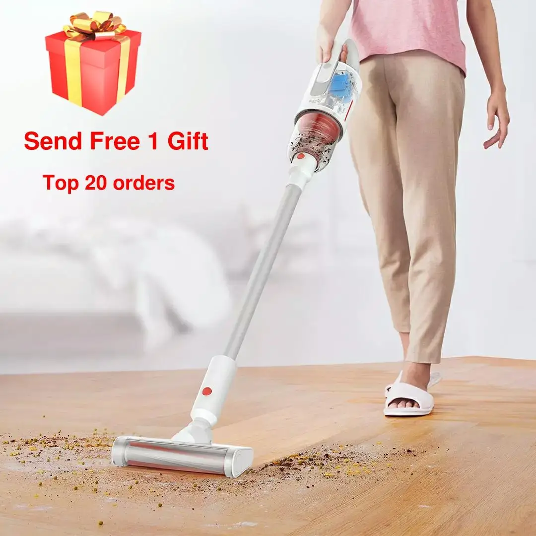 2021 New Wireless Upright Vacuum Cleaner Smart Cyclone Dust Collector Electric Sweeper Keyboard Carpet Car Household Cleaning