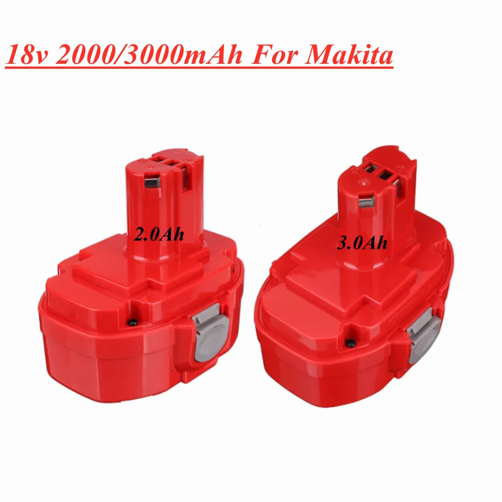 18V 2.0Ah/3000mAh 1834 PA18 Rechargeable Battery FOR Makita 1822 1823 1834 1835 192827-3 822 PA18 5620DWA 5036DA ML183 6347D