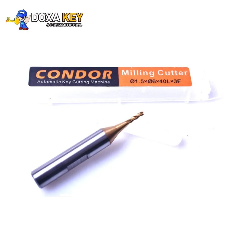 Original 1.5mm Milling Cutter for IKEYCUTTER CONDOR XC-007 XC-002 and Condor XC-MINI Key Plus Cutting Machine