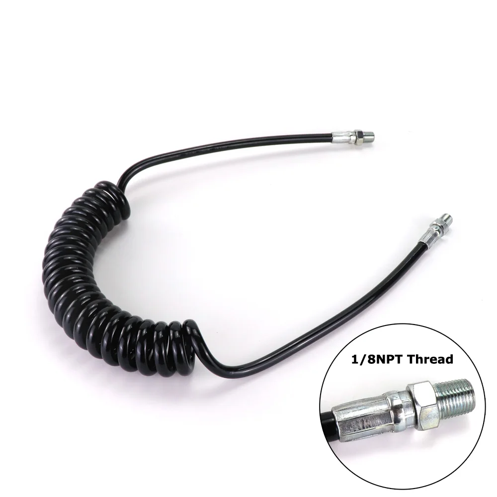 NEW Coil Remote Hose Line Charging Hose 1/8NPT Thread 3000PSI Air/CO2/Nitro Pneumatic Tool / For Air Tool Paintball PCP Airsoft