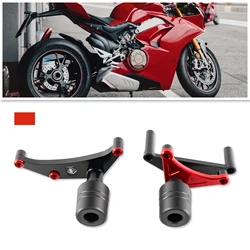 Motorcycle Frame Slider Crash Pads Falling Protector For Ducati Panigale V4 2019-2024