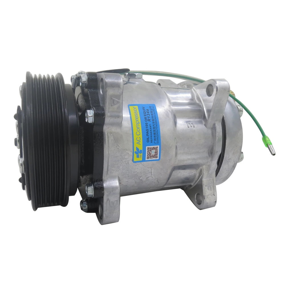 SD7H15 709 AC Compressor For Truck Lorry 6pk