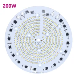 Chipy Cob LED 220V pełna moc 200W 50W nie ma potrzeby sterownik źródła światła Ligh płyta źródłowa liniowa Led lampy wokół zimnej bieli