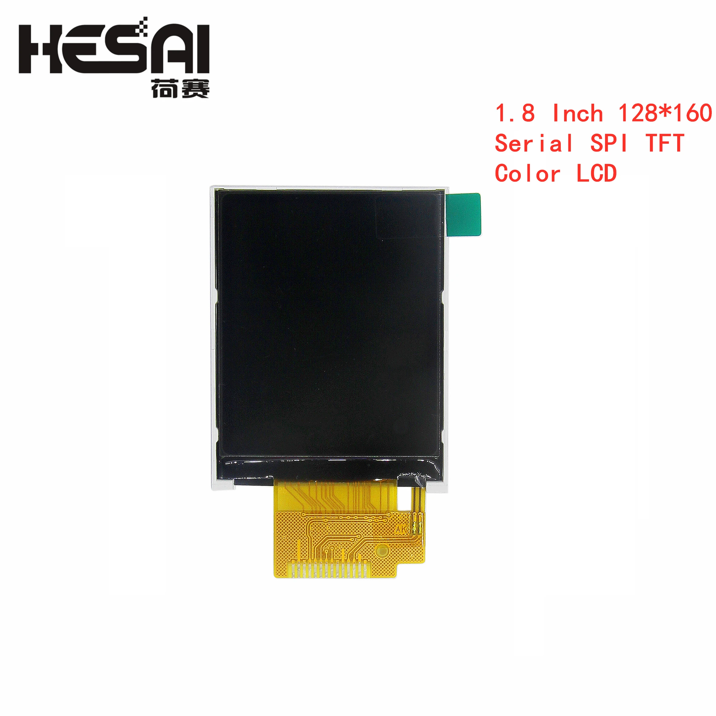 

1.8 Inch 128*160 Serial SPI TFT Color LCD Module 128x160 Display ST7735 With SPI Interface 5 IO Ports Applicable to various diy