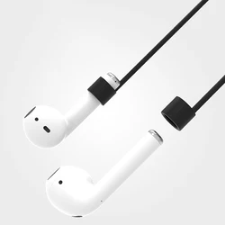 Earphone Strap For Apple Accessories Anti-Lost Headphone Magnetic String Rope Silicone Cable Cord
