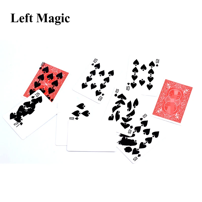 Presto Printo Fast Card Super Printing Card Close Up Magic Trick Street Prop Card Magic Poker Mentalism Illusion Magic Toy Easy