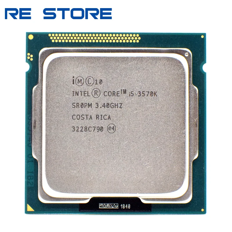 Go! Intel Core i5 3570K 3.4GHz 6MB 5.0GT/s SR0PM LGA 1155 CPU Processor