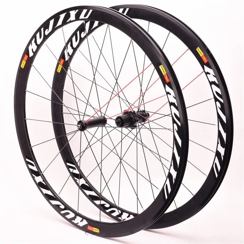 700C ultra-light sealed aluminum alloy bearing wheels for road bike racing 36mm rim wheelset