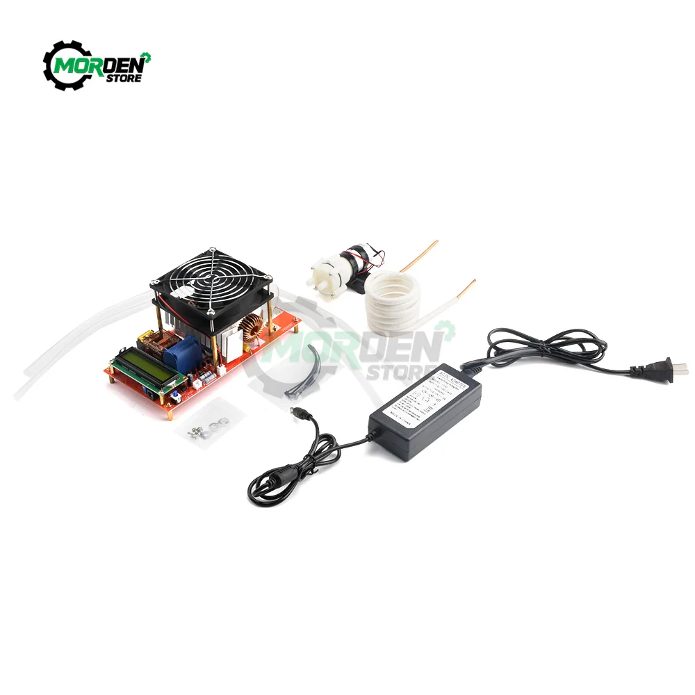 ZVS 2000W Electric Melt Metal Induction Heater Module Temperature Protection Generator High Voltage Board With Coil Driver Tool