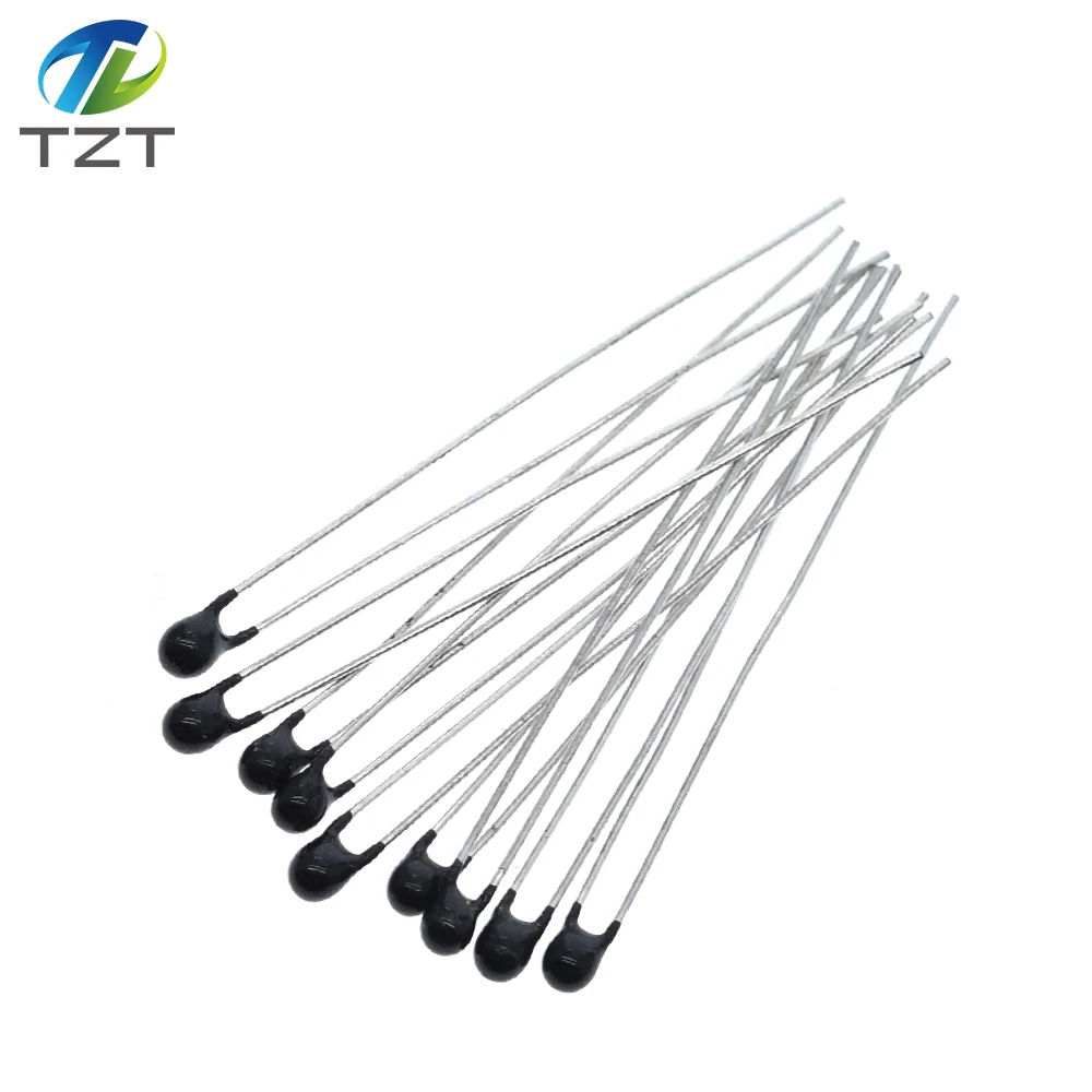 TZT 20PCS NTC Thermistor ตัวต้านทานความร้อน MF52 NTC-MF52AT 1K 2K 3K 4.7K 5K 10K 20K 47K 50K 100K 5% 3950B 1/2/3/4 7/K Ohm R