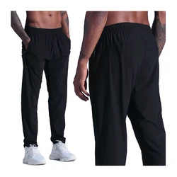 Gym Pants Men Running Sports Basketball Breathable Pants Loose Jogging Sweatpants Black Causal 2021 Pockets Training Trousers