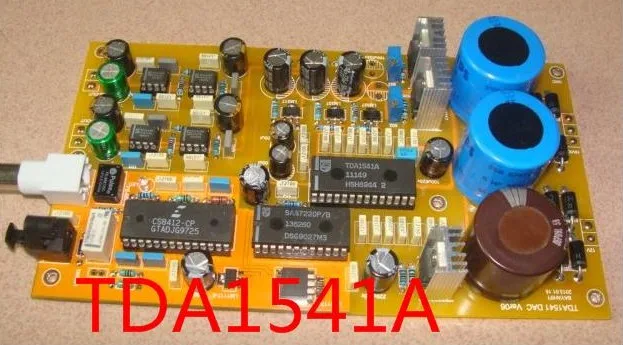 DAC/decoder USB+TDA1541 finished board, TDA1541, TDA1541A decoded finished board