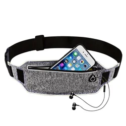 Professional Running Waist Pouch Belt Sport Belt Mobile Phone Men Women With Hidden Pouch Gym Bags Running Belt Waist Pack