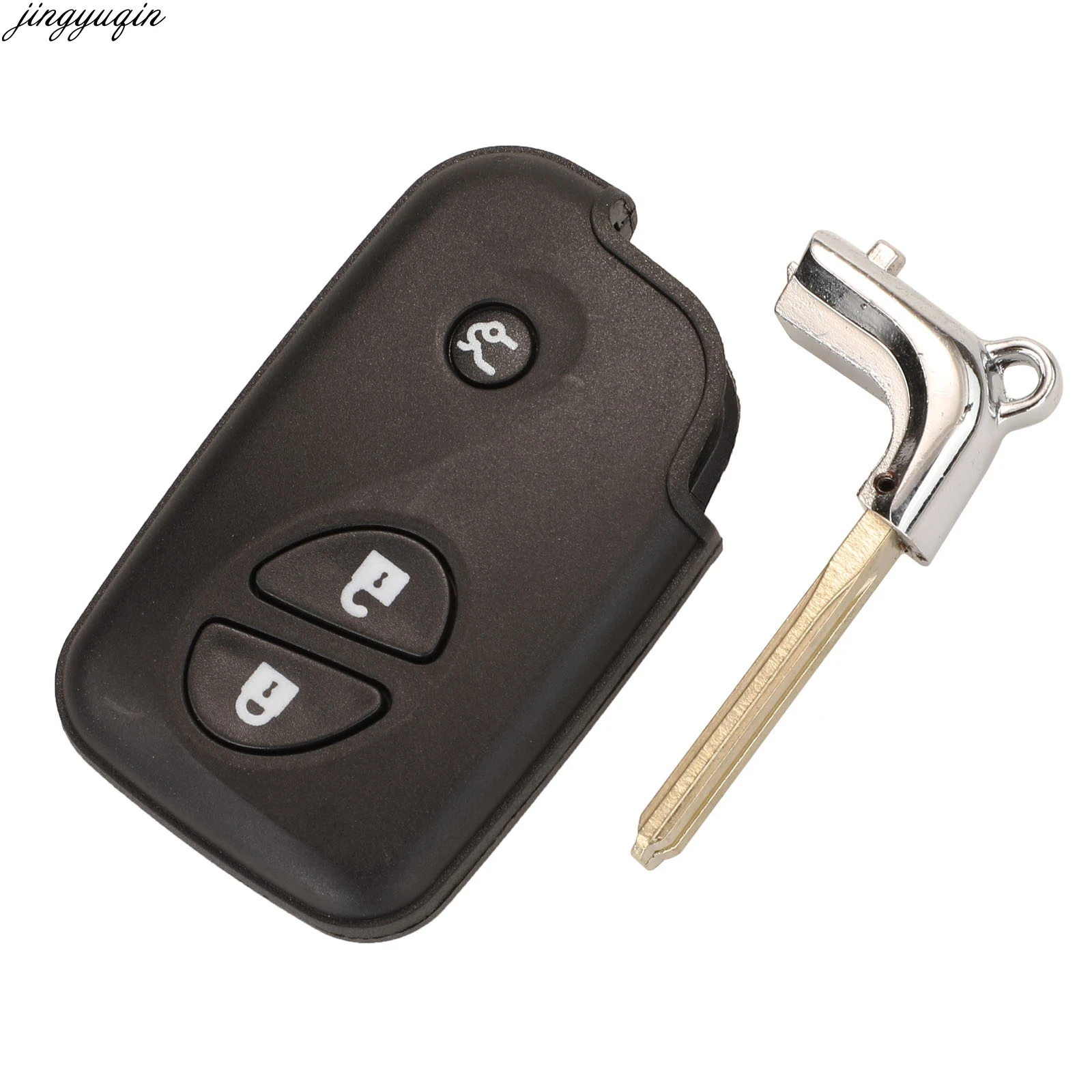 Jingyuqin Smart Car Key Case Shell For Lexus ES350 GS300 GS350 GS430 GS450h GS460 HS250 IS250 IS350 ISC LS460 LS600h