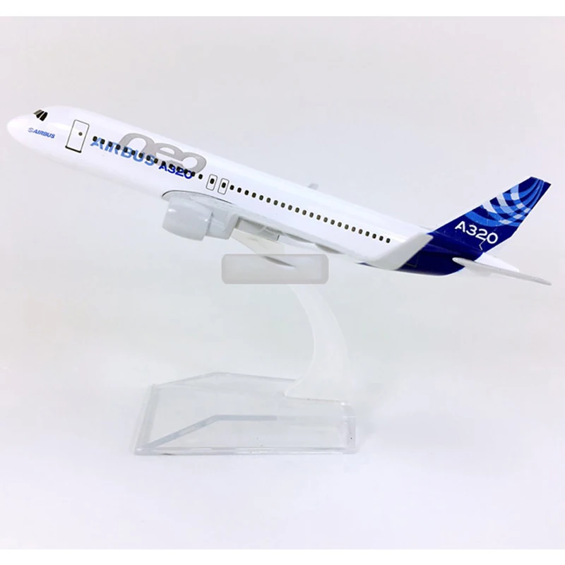 

JASON TUTU 16cm Original model Airbus A320 Plane Model Airplane Model Aircraft Model 1:400 Diecast Metal planes toy