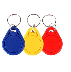 10PCS 13.56MHz 1K GEN2 UID Keyfob Changeable Token Writable R/W Key RFIC IC Tag