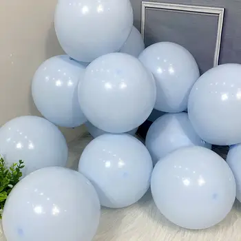 馬卡龍色系粉彩糖果氣球生日婚禮兒童玩具裝飾氣球氦氣球嬰兒派對氣球 10 best sales 粉彩生日裝飾 - №3