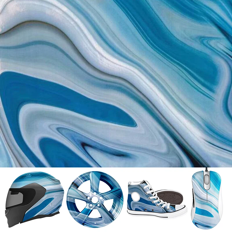 DIY PVA Hydrographic Film Water Transfer Printing Film Hydro Trim 50 * 100cm