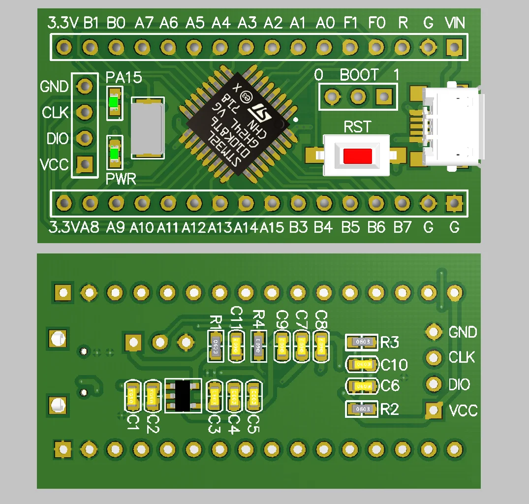 Carte de développement de microcontrôleur système L0, faible consommation d'énergie, nouveau produit