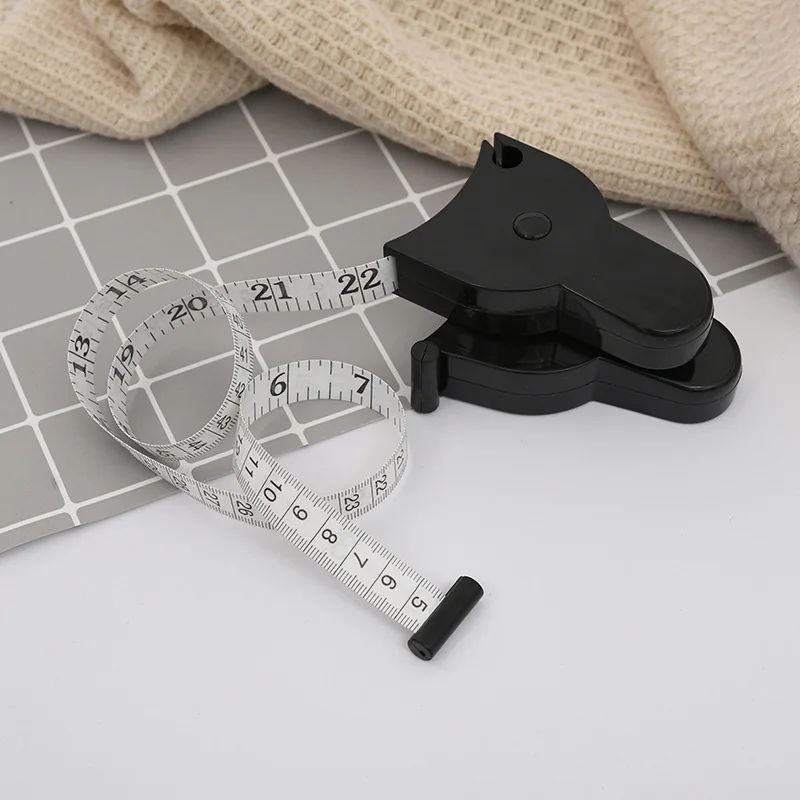 Meter Ruler 150cm/60 Inch Fitness Accurate Fitness Caliper Body Waist Chest Arms Legs Measuring Tape Retractable Ruler Measure​​