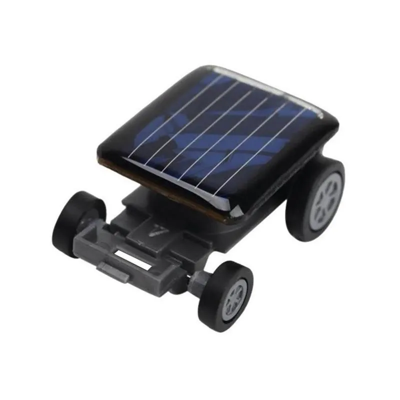 Mini coche deportivo de energía Solar, dispositivo educativo de diseño más pequeño, regalo divertido para niños