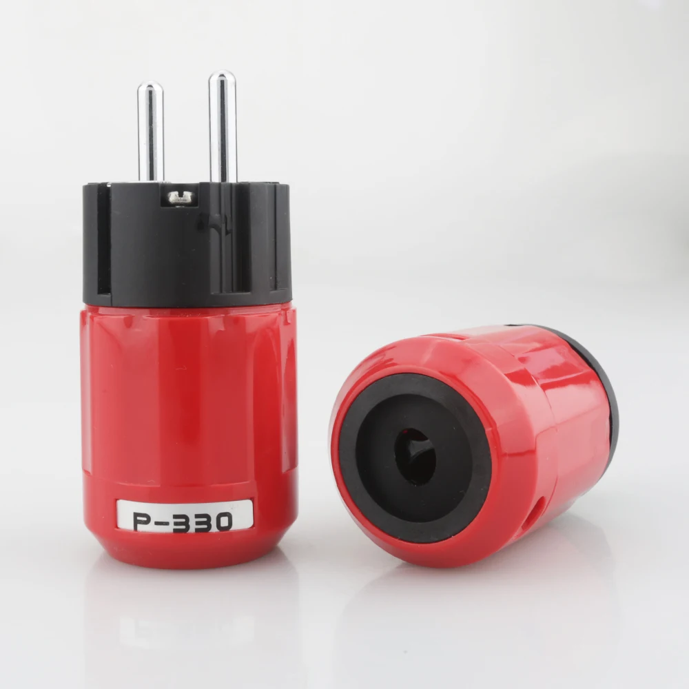 أوديوكراست-زوج من قابس طاقة الروديوم ، قابس الاتحاد الأوروبي Schuko AC ، موصل IEC ، سلك طاقة DIY