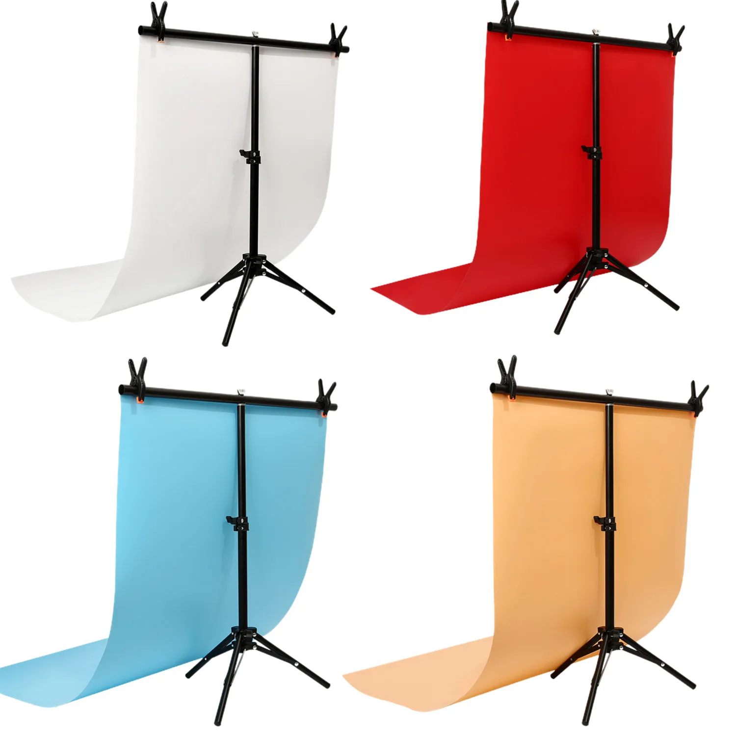 

T-shape Photo Background Backdrop Support System Kit for Photo Studio Background Stand with carrys bags