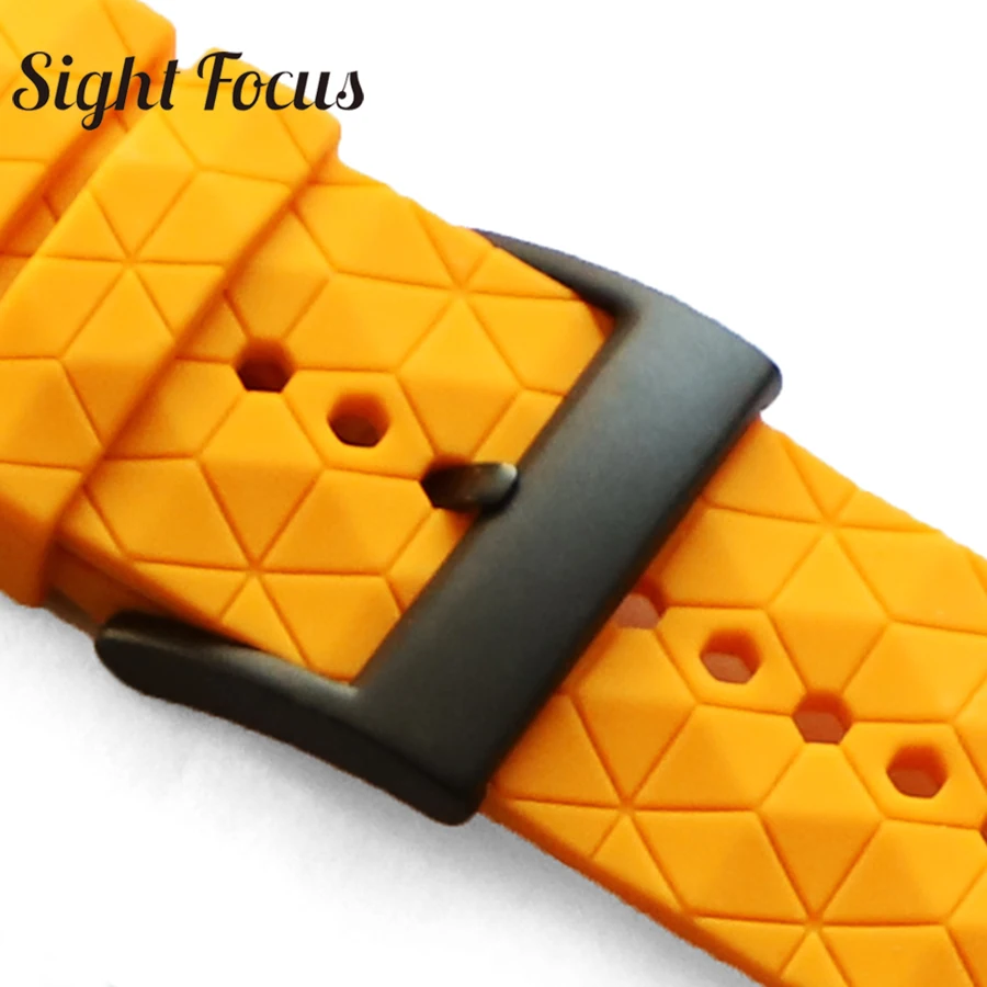 

3d pattern 24mm Silicone Rubber Watch Strap For Suunto 9 / baro Compatible Suunto 7 Watchband Spartan Watch Band Traverse Strap