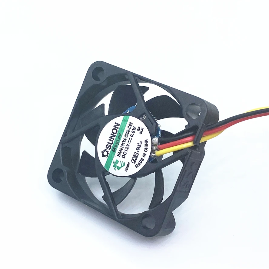 SUNON DC12V 0.8W 40x40x10mm Cooling Fan 4CM HA40101V4-0000-c99 3D Printer Fan Power Supply 3pin 2pin