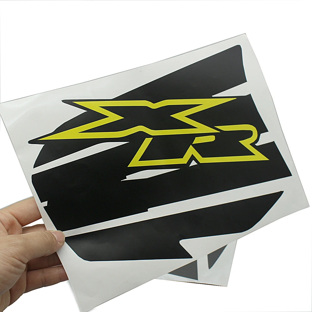 For Honda XR150 XR250 XR400 XR600 XR Stickers Motorcycle Dirt Bike Gas Fuel Tank Pad Sticker Decals Motocross Decorations