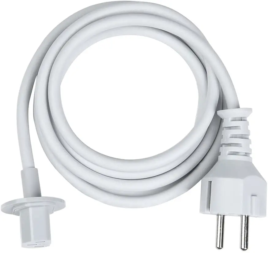 High quality NEW  Europe Plug 1.8M Power cord cable for IMAC Computer Macbook EU plug charger adapter