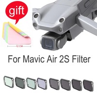 For DJI Mavic Air 2S Combo Filter Drone UV/CPL/ND4/8/16/32/64/1000 PL Set Neutral Density Polar Filters Kit Camera Accessories