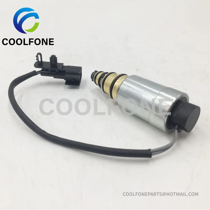 Ac ar condicionado eletrônico compressor válvula de controle solenóide para volvo s60 s80 v60 v70 xc60 xc70 xc90 land rover lr2 3.2