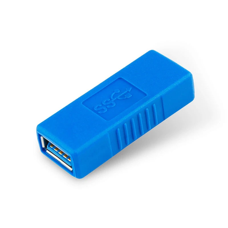 USB3.0ประเภท A หญิงแปลงอะแดปเตอร์ปลั๊กต่อตัวเชื่อมต่อ USB 3.0 AF ไปยัง AF Connector