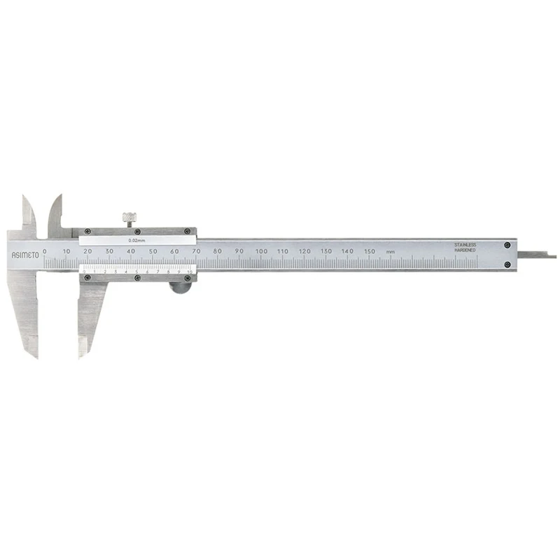 Germany ASIMETO Vernier Caliper 6“0-150mm / 0.02mm0-150-200-300mm341-06-4