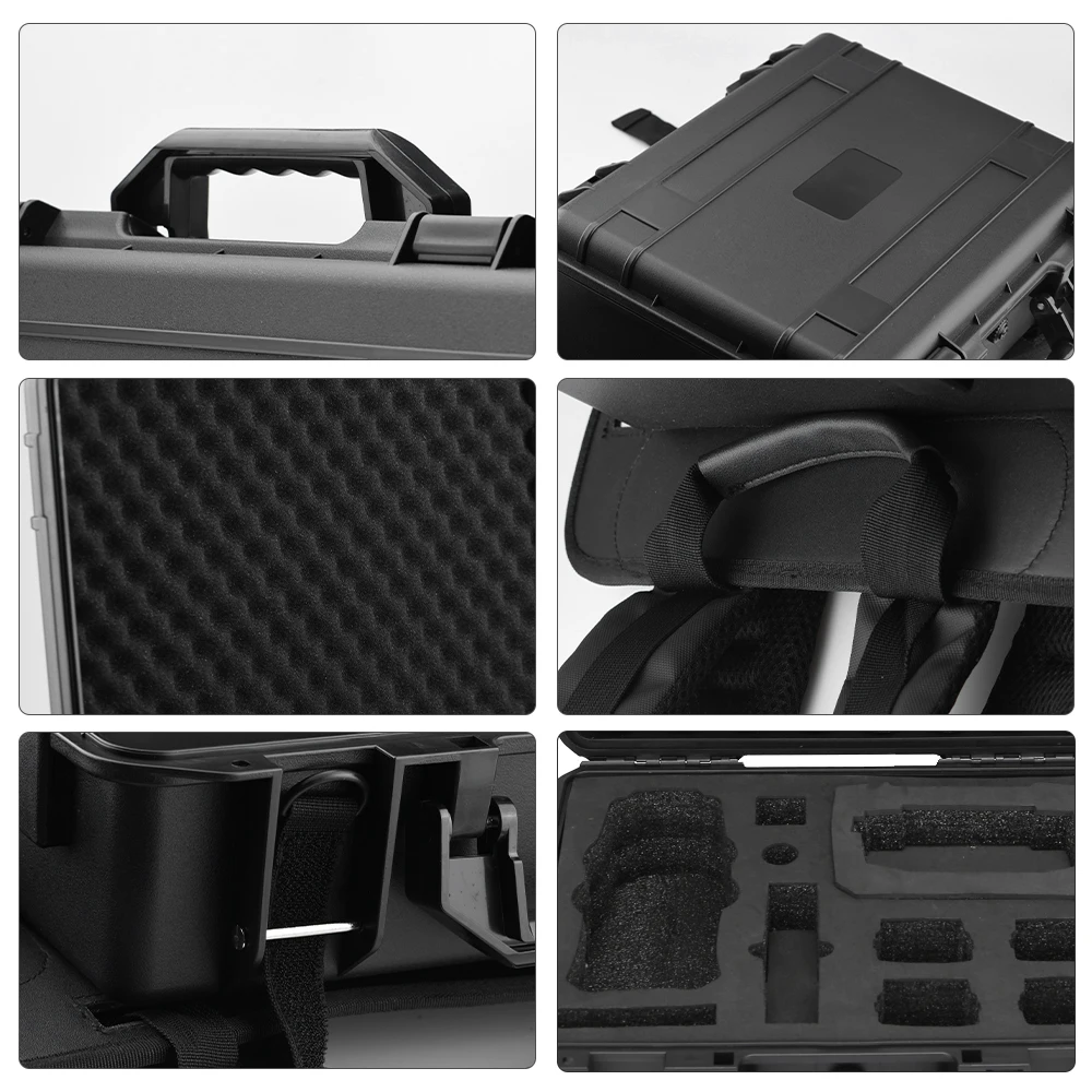 

Safety Backpack Waterproof Backpack Case Hard Shell Case Back Strap For DJI Mavic 2 Smart Controller Flymore Combo Accessories