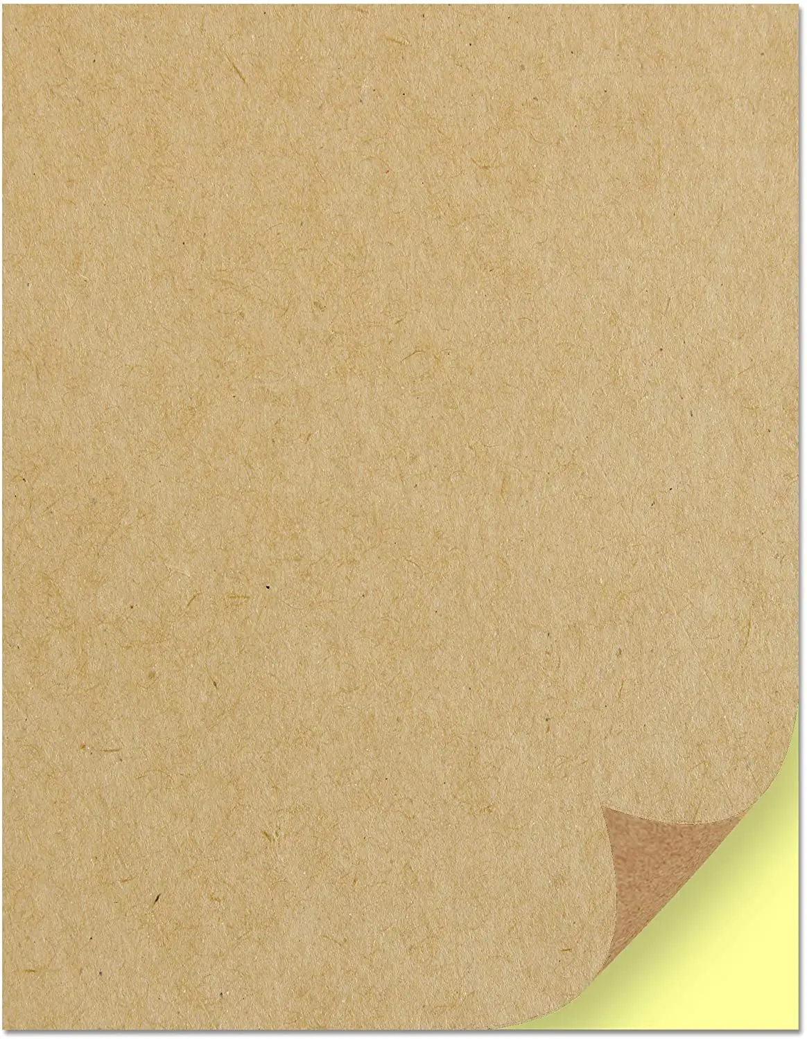 50 Sheets A4 Matte Kraft Paper Sticker Label Laser Inkjet Printer Copier Craft Self Adhesive Stickers Surface Paper Sheets