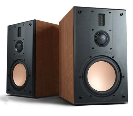 

S-080 HiVi D6.1 fever hifi bookshelf speakers three-way 8-inch bass high fidelity wooden 2.0 passive audio