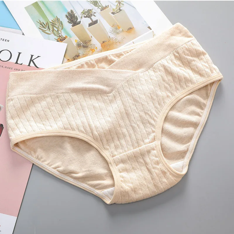 

2020 New Cotton Maternity Panties wit Low Waist Belly Underwear Clothes for Pregnant Women Pregnancy Briefs Pregnant Panty