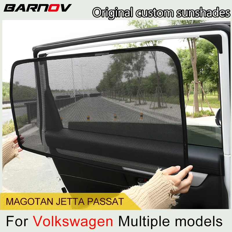 

Car Special Magnetic Curtain Window SunShades Mesh Shade Blind Original Custom For Volkswagen Passat Magotan Jetta-Mk5/Mk6