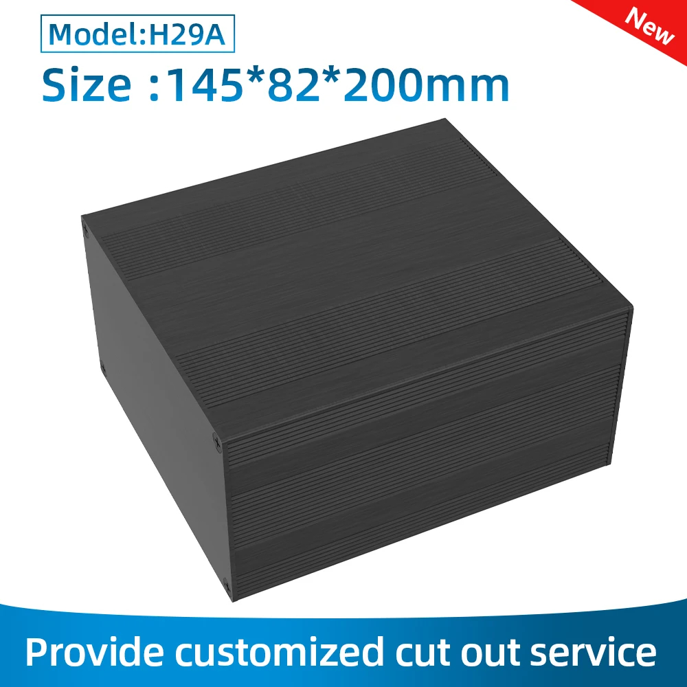 Split Typ Gehäuse Angepasst Bohren Löcher Fall Motor Control Circuit Board Pcb Board H29 145*82mm
