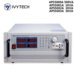 IVYTECH Laboratory Programmable AC Variable Frequency Power Supply APS5000A/APS5001/5002A/5003A/5005A 500VA 1KVA 10KVA 5KVA 3KVA