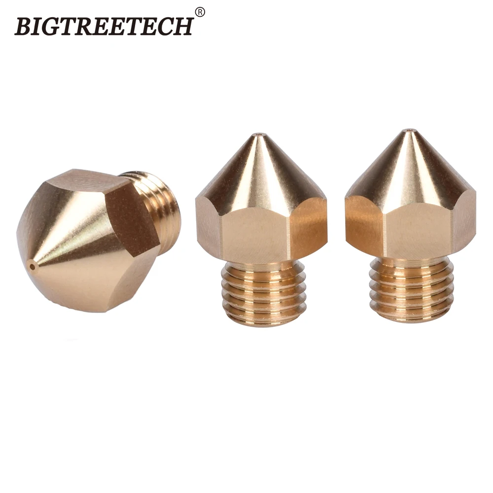 

High Quality CR10s Pro Brass Nozzle 1.75MM Filament J-head 3D Printer Parts M6 Thread For 3D Printer CR10s Pro Ender3